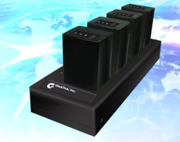 Carregador de bateria de Fosfato de Ferro de Lítio (LiFePO4) de Multi Posições de 4 baias