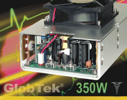 Fontes de Alimentação Médicas e ITE 4" x 8" 0-350 Watts