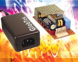 Série de Fontes de Alimentação Alternadas Desk Top de Estrutura Aberta de Saída Única Fontes de Alimentação Alternadas Médicas e Unidade de Energia Certificada ITE e Classe 2 10-20 Watts